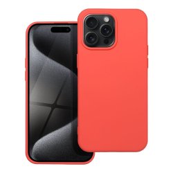 IPhone 15 Pro Max Silky And Soft Touch Silicone Cover Coral
