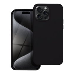 IPhone 15 Pro Max Silky And Soft Touch Silicone Cover Black