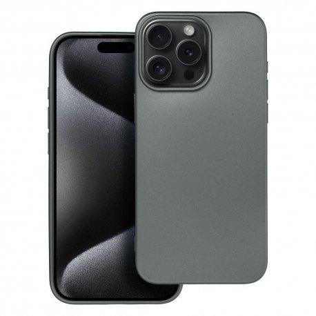 IPhone 15 Pro Metallic Case Grey