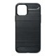 IPhone 15 Pro Carbon Fiber Design TPU Flexible Soft Black