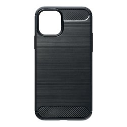 IPhone 15 Pro Carbon Fiber Design TPU Flexible Soft Black
