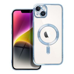 IPhone 15 Plus Luxury Electro MagSafe Case Blue