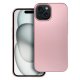 IPhone 15 Plus Metallic Case Rosegold