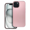 IPhone 15 Plus Metallic Case Rosegold