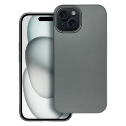 IPhone 15 Plus Metallic Case Grey