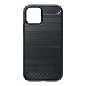 IPhone 15 Plus Carbon Fiber Design TPU Flexible Soft Black