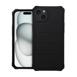 IPhone 15 Plus Airbag Silky And Soft Touch Silicone Cover Black