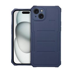 IPhone 15 Plus Airbag Silky And Soft Touch Silicone Cover Dark Blue