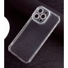 IPhone 14 Pro Max Four Sided Airbag With Camera Protection Clear Transparent Silicone Case