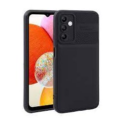 Samsung Galaxy A14 5G A146 Twill Texture Silicone Case Black