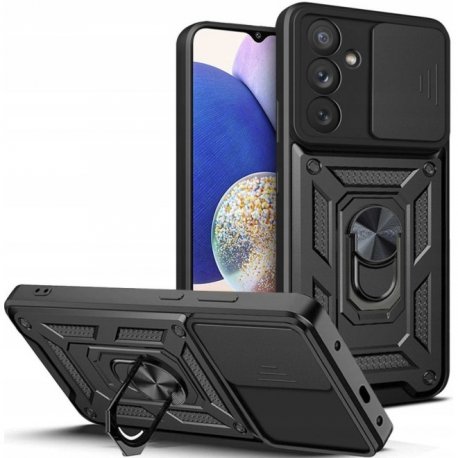 Samsung Galaxy A14 5G A146 Armor Camera Protection Case Black