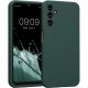 Samsung Galaxy A14 5G A146 Full Camera Protection Silicone Case Green