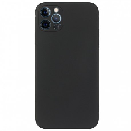 IPhone 14 Pro Max Silicone Case Full Camera Protection Black