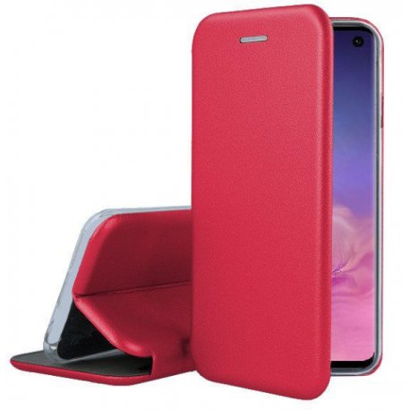 Realme 9I Hard Magnet Book Case Red