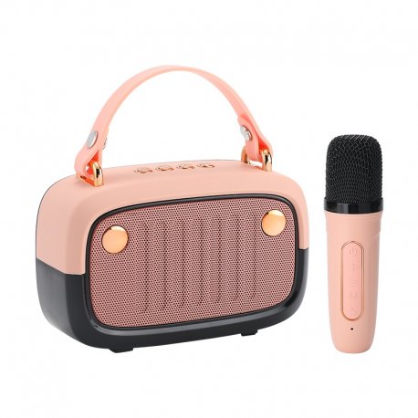 MBaccess KK-01 Portable Wireless Mini Speaker with Microphone Gold