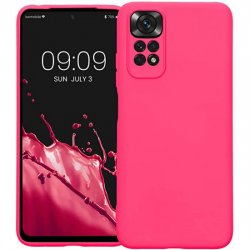 Xiaomi Redmi Note 11/11S Silicone Case Hot Pink