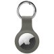 AirTag Silicone Keychain Grey