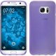 Samsung Galaxy S7 G930 Silicone Case Transperant Purple