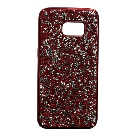 Samsung Galaxy S7 G930 Luxury Case Diamond Red