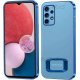 Samsung Galaxy A14 5G A146 Plate Case Transperant Blue