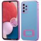 Samsung Galaxy A14 5G A146 Plate Case Transperant RoseGold
