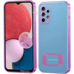 Samsung Galaxy A14 5G A146 Plate Case Transperant RoseGold