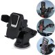 MBaccess Car Holder Mobile Silicone Sucker Black