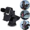 MBaccess Car Holder Mobile Silicone Sucker Black