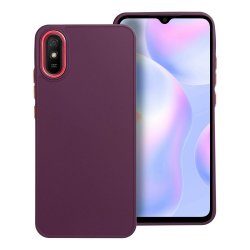 Xiaomi Redmi 9A/9AT Soft Case Hybrid Case Dark Red