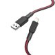 Hoco X69 Lightning Anti-Winding Charging Data Cable Black