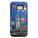 Samsung Galaxy S7 Edge G935 Electroplated Case London Blue
