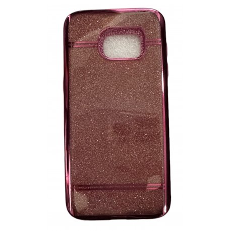 Samsung Galaxy S7 Edge G935 Glitter Case Hot Pink