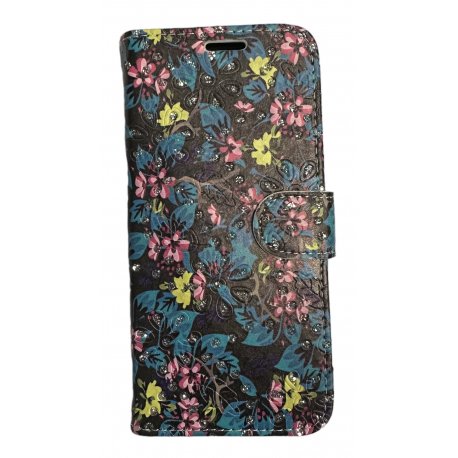 Samsung Galaxy S7 Edge G935F Book Case Flowers