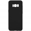 Samsung Galaxy S8 G950 Silky And Soft Touch Silicone Cover LO Black