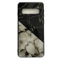 Samsung Galaxy S10 G973 Electroplated Case Marble Black Grey