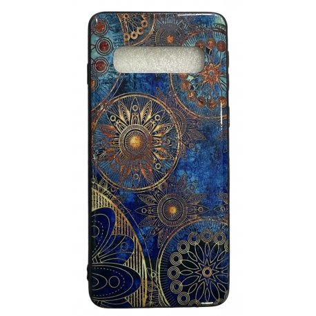Samsung Galaxy S10 G973 Electroplated Case Flowers Vintage