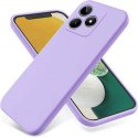 Realme C51/C53 Silicone Case Full Camera Protection Lila