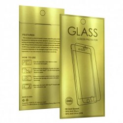 IPhone 13 Mini Tempered Glass 9H Gold Premium