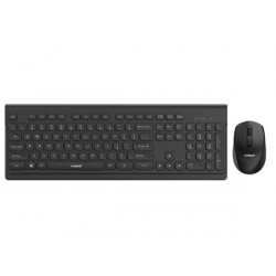 Forev FV-W306 Fashion Wireless Keyboard and Mouse Combo Black