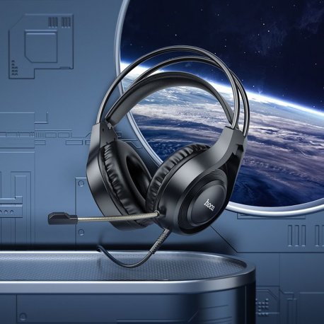 Hoco W106 Gaming Headphones with Microphone Black