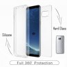 Samsung Galaxy A7 2018 A750 360 Degree Full Body Case Silver