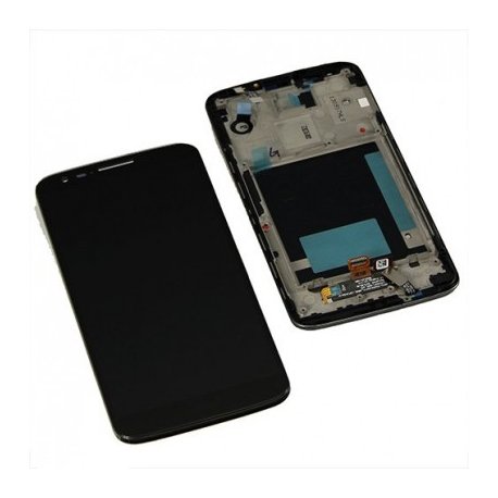 LG G2 Lcd+Touch Screen+Frame Black