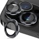 IPhone 15 Pro/15 Pro Max Ring Camera Protective Tempered Glass Black