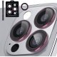 IPhone 15 Pro/15 Pro Max Ring Camera Protective Tempered Glass Dark Red