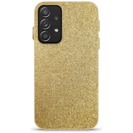 Samsung Galaxy A52 A525/A52S Glitter Case Gold
