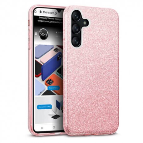 Samsung Galaxy A15 5G Glitter Case Pink