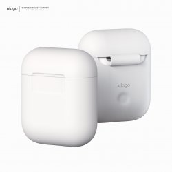 Apple Airpods Silicone Case White
