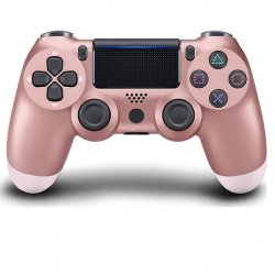 MBaccess Generic Doubleshock 4 PlayStation 4 Wireless Controller RoseGold