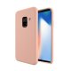 Samsung Galaxy A8 Plus A730 Silky And Soft Touch Silicone Cover Pink