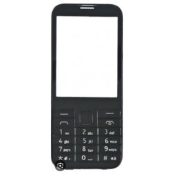 Nokia 225 Front Cover+Keyboard Black
